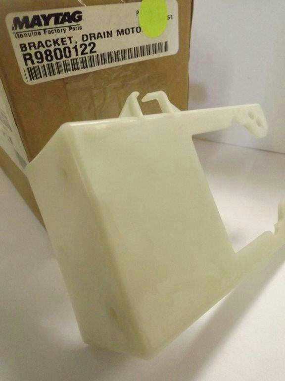 MAYTAG WHIRLPOOL DISHWASHER R9800122 DRAIN MOTOR BRACKET NEW MAYTAG WHIRLPOOL DISHWASHER R9800122 DRAIN MOTOR BRACKET NEW